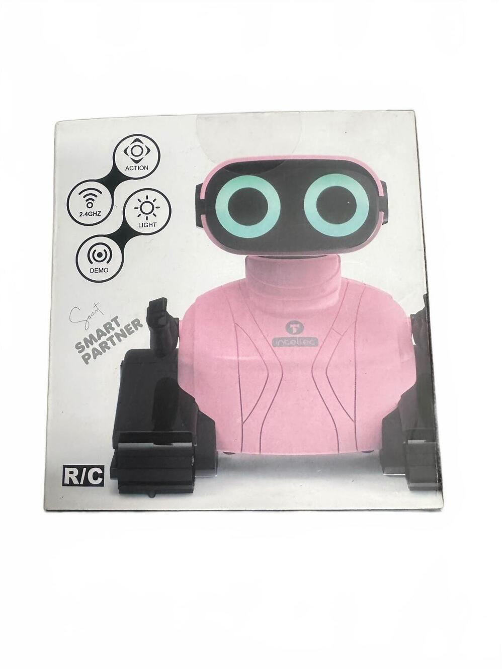 Intellectual Smart Partner RC Robot Pink 2.4GHz Light Sound Demo Action | NIB